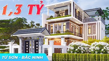 Mẫu Biệt Thự 3 Tầng Chữ L Hiện Đại 1.3 Tỷ Tạo Trào Lưu Mới Trong Năm 2022 Tại Từ Sơn, Bắc Ninh