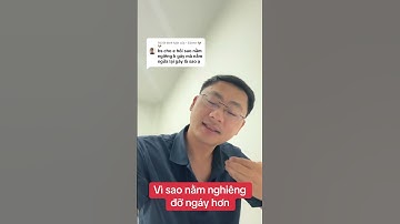 Vì sao nằm nghiêng đỡ ngáy #bshungdinhduong #nreci #dinhduong