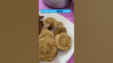 “CASUAL MEAL” ORANG DAYAK (Sambal suna) #dayak #kalimantan #borneo #kuliner #fyp #makan #explorepage