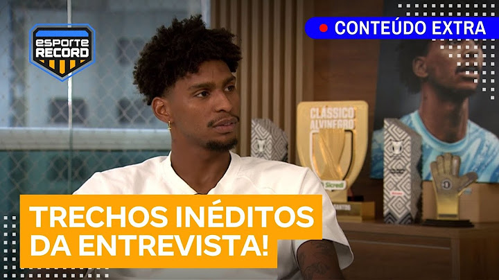'Eu falhei': Hugo Souza abre o coração em entrevista reveladora a Cleber Machado; veja na íntegra