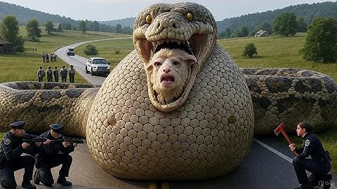 Animal Rescue: Saving Sheep from Giant Python || Rescue Animal 