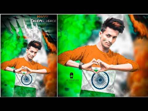 Picsart Independence Day in India Photo Editing 2019 || 15 August Photo Editing in Picsart