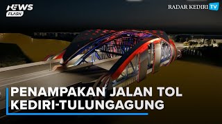 Keren! Begini Penampakan Jalan Tol Kediri-Tulungagung, Tahun Depan Selesai