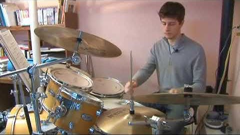 Drums: 8th Note Pattern With 16th Notes