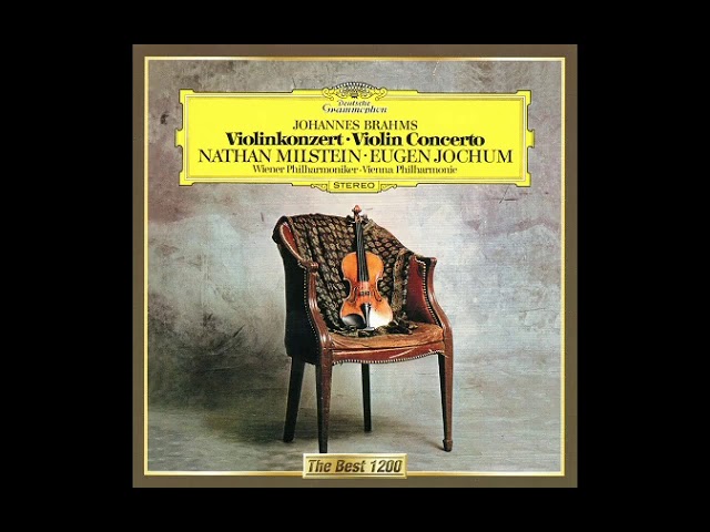 Brahms - Concerto pour violon:dernier mvt : N.Milstein / Orch Philh Vienne / E.Jochum