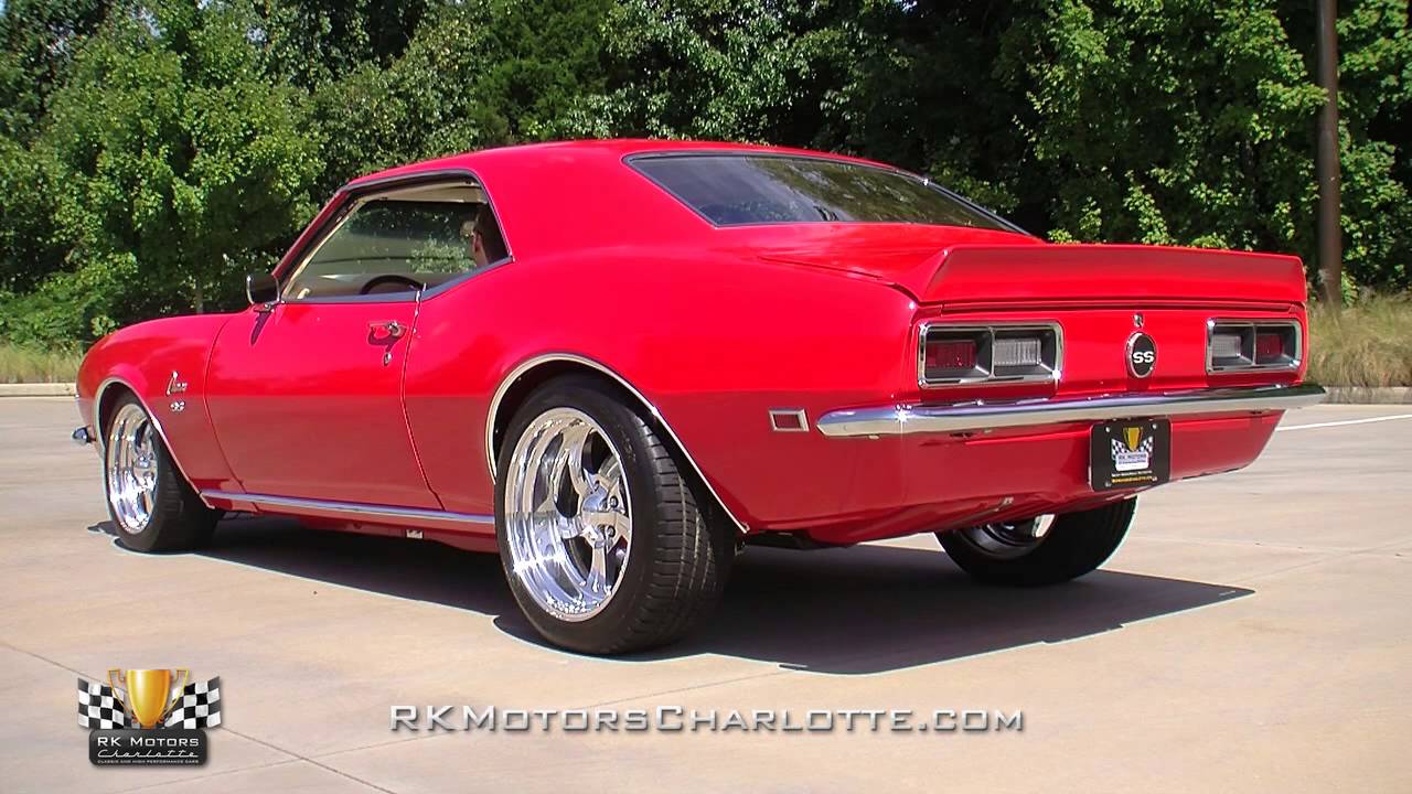 134333 1968 Chevrolet Camaro Ss Youtube