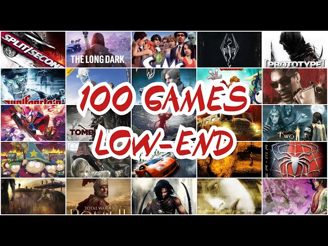 100 Best Games For Low-End PC | Potato u0026 Low-End Games class=