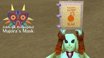 NO NOTES - Zelda 64: Recompiled: Majora