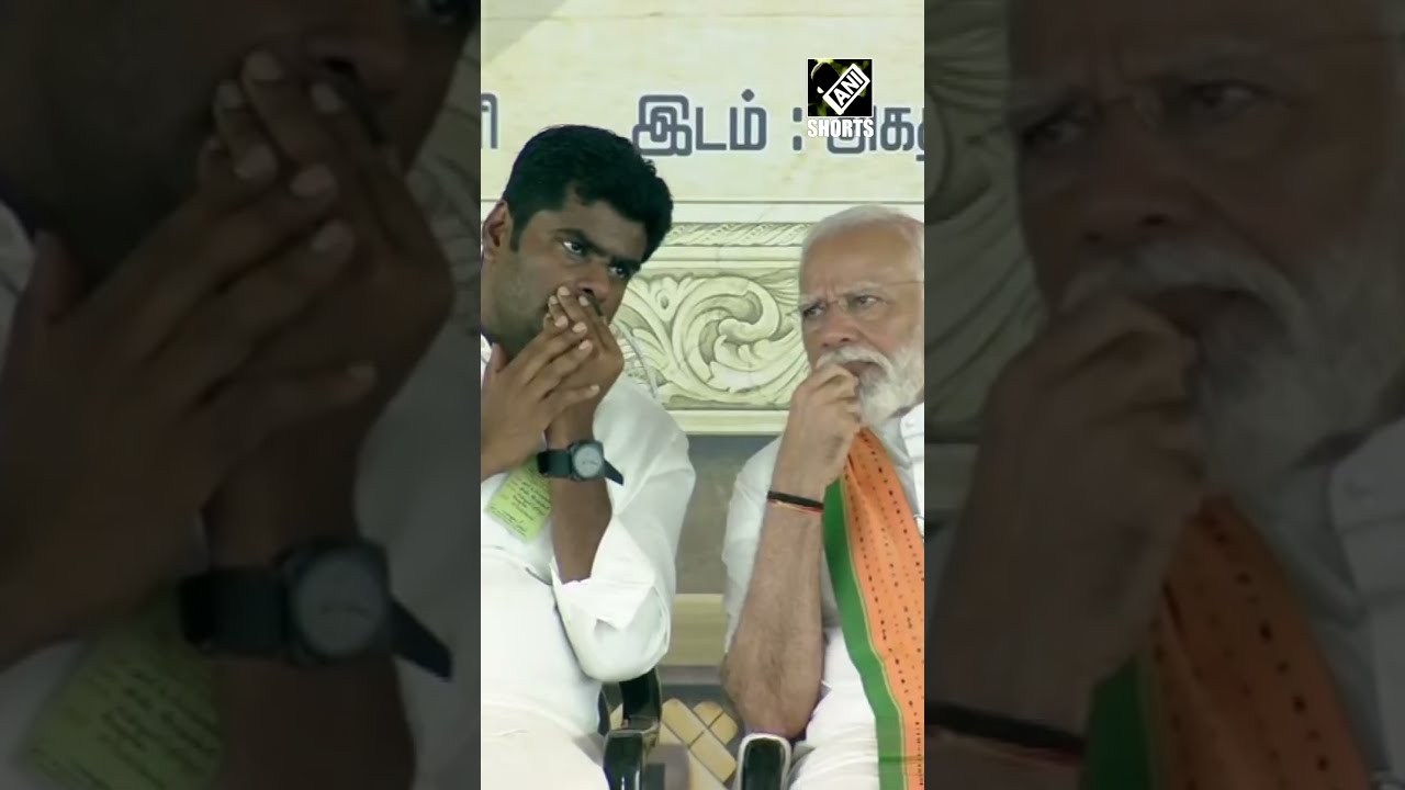 PM Modi And TN BJP President K Annamalai Had Secret Talk During Public Meeting In Kanyakumari