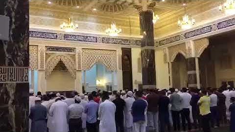 صلوة التراويح في مسجد اليعقوب ب دوبئ للقارئ/ زبير أحمدعام ٢٠١٥