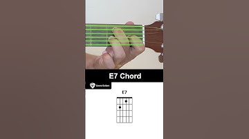How To Play The E7 Chord On Guitar - Guvna Guitars.