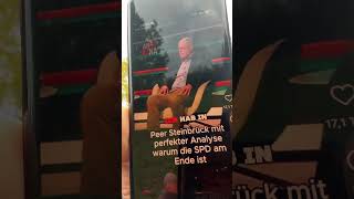 Peer Steinbrück sagt was sehr vernünftiges. Da kann Lars Klingbeil was lernen😎💙