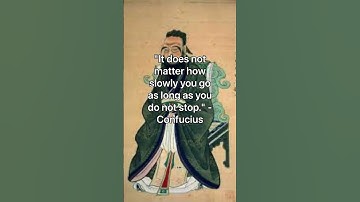 Don’t Stop Moving Forward 🚶 | Confucius Motivation