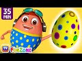 Learn YELLOW Colour with Johny Johny Yes Papa | Surprise Eggs Colors Ball Pit Show | ChuChuTV 3D Fun