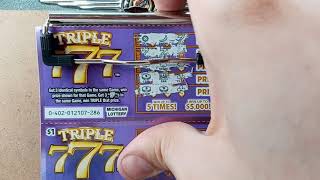$1 Triple 777 - Michigan Lottery - 6/3/2021