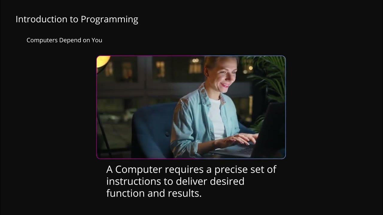 Introduction to Programming Class 1 - YouTube