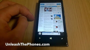 Internet Explorer 11 on Windows Phone 8 1