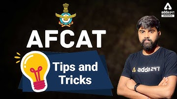 AFCAT Tips and Tricks