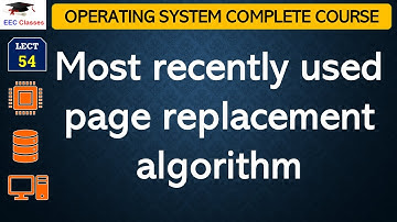 L54: Most recently used page replacement algorithm | Operating System Lectures