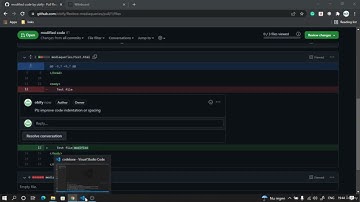 Git: Pull request and Review Process for code merge between branches