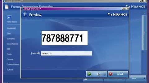 Forms Recognition and upload to Docushare