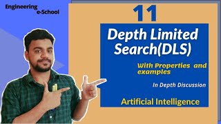 Lec:11 Depth Limited  Search Algorithm (DLS) | Uninformed Search | Artificial Intelligence