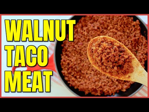 Easy Vegan Walnut Taco Meat / Vegan Recipes