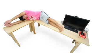 超仕事が捗る！拡張L型ワークデスクの作り方