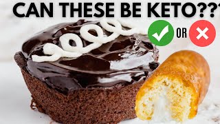 Keto Hostess Cupcakes & Ies For One Single Serve Recipe Real Marshmallow Cream