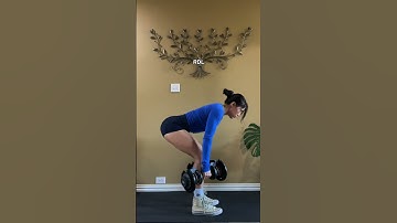 No gym, no problem!Build your glutes with just a set of dumbbells