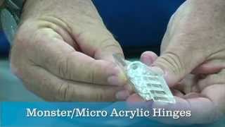 Micro Monster Acrylic Hinges by TAP Plastics 11,628 views 8 years ago 37 seconds