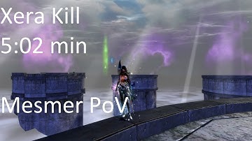 Gw2 [qT] Xera Kill 5:02 min [5:58 min left] | Mesmer PoV
