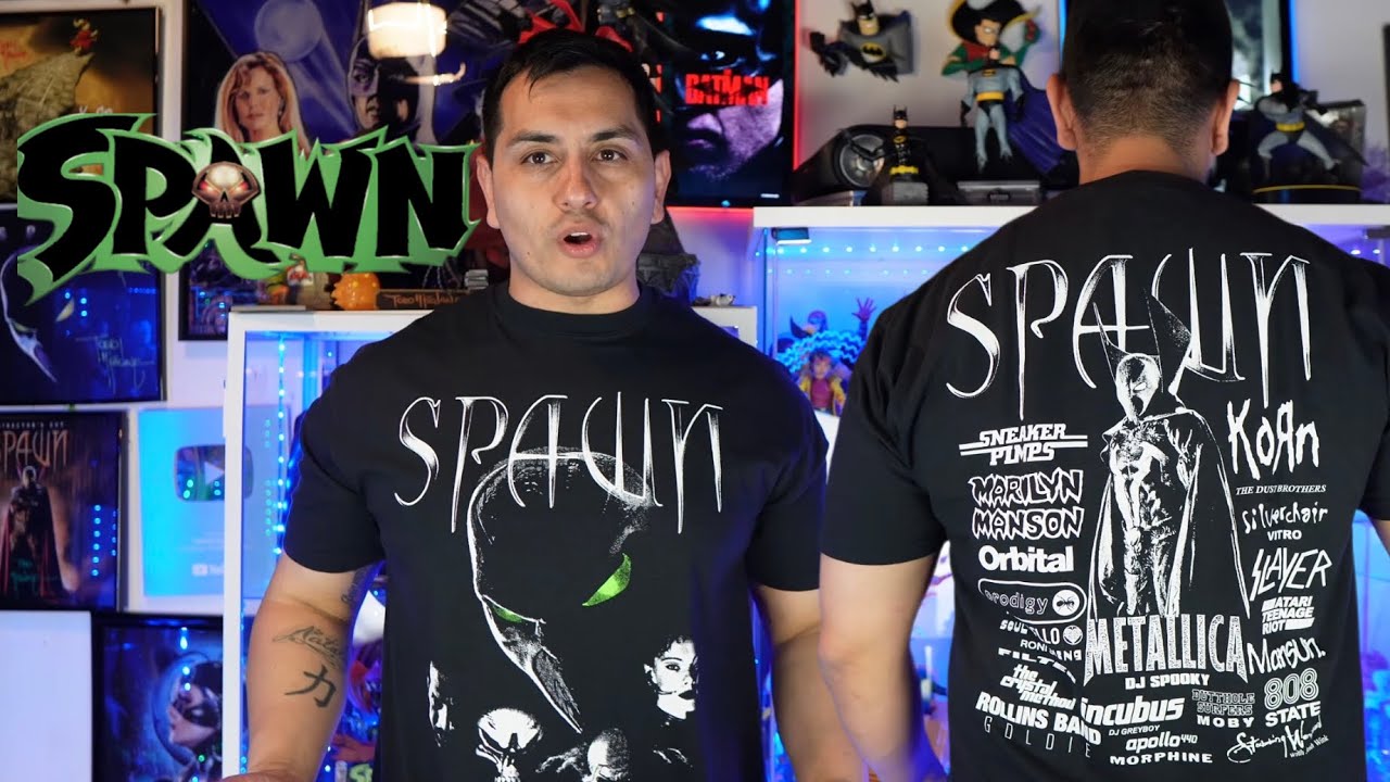 Unboxing a Spawn shirt from Steal Fist Market - YouTube