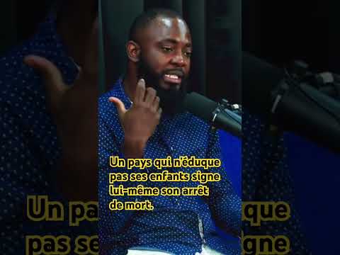 Un pays qui n’éduque pas ses enfants signe lui-même son arrêt de mort.