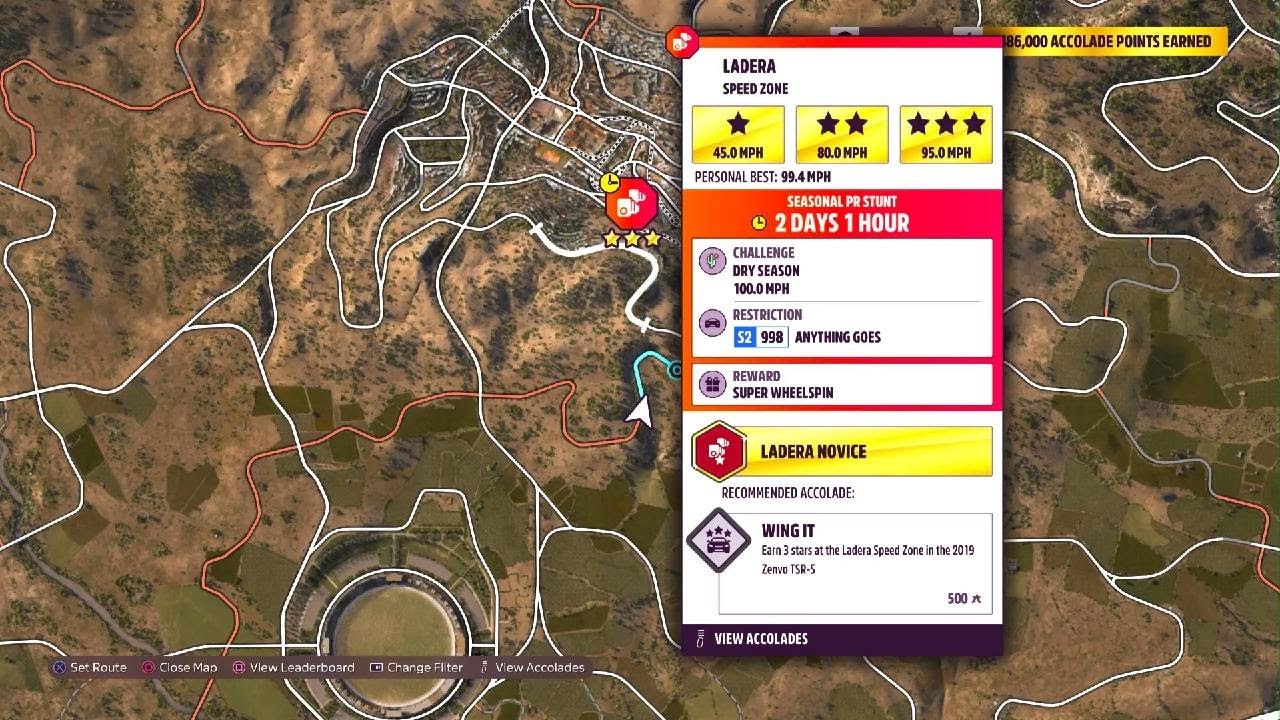 Ladera Speed Zone (100 MPH) | Forza Horizon 5 | PS5 Pro | Part 218