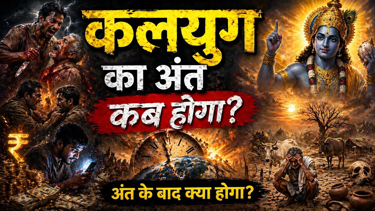 “कलयुग का अंत कब और कैसे होगा? शास्त्रों का सबसे बड़ा रहस्य 😱