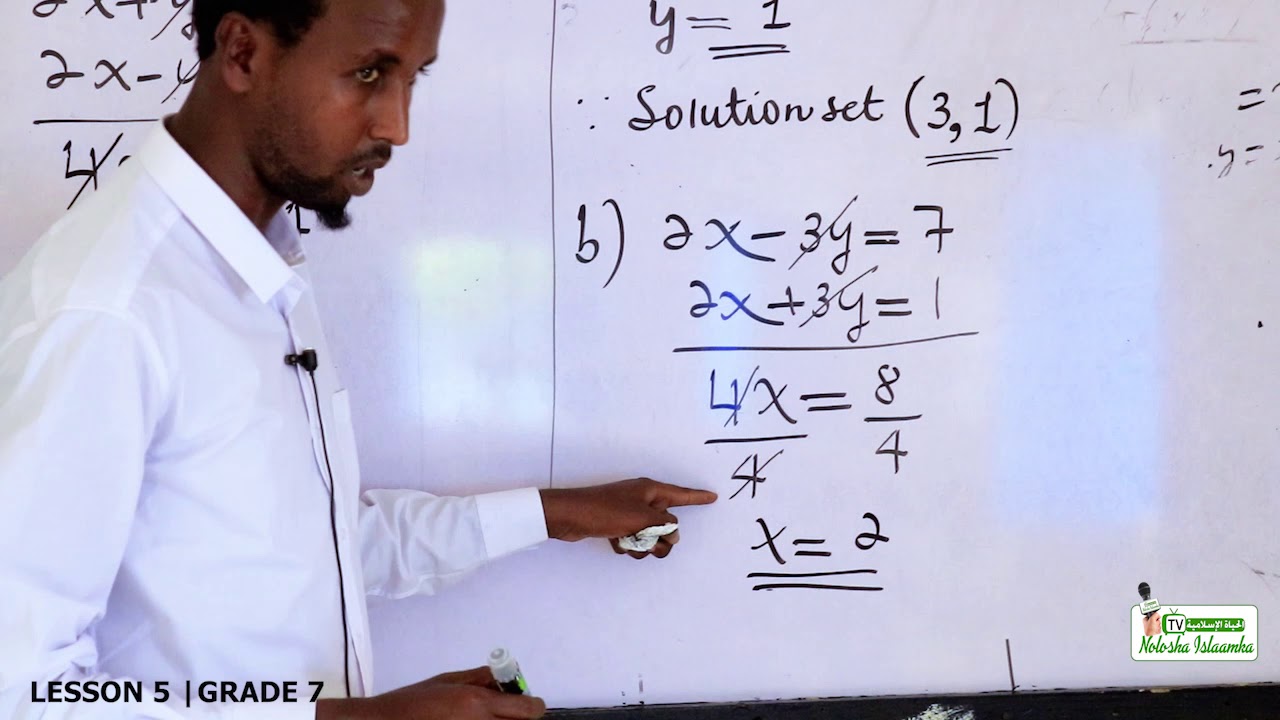 05 XISAAB FASALKA 7 EE JIIL AL-JADIID PRIMARY SCHOOL 2