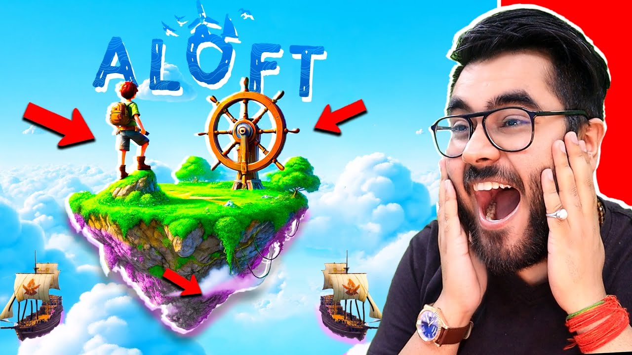 😘 My Epic SKY ISLAND Base in Aloft 😘 | Funny Moments | Hitesh KS - YouTube