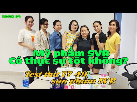 MỸ PHẨM SVR CÓ TỐT KHÔNG ? DÙNG THỬ 77-49 SẢN PHẨM TẠI VP HÃNG SVR SKINCARE | ePharmacy