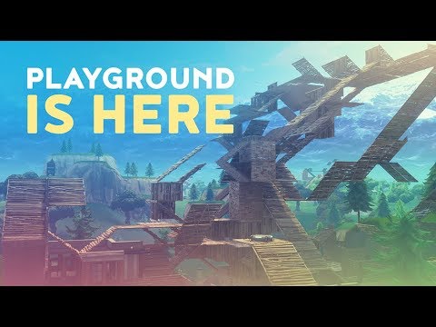 PLAYGROUND MODE IS HERE! - REMOVED FROM THE GAME EARLY (Fortnite Battle Royale)