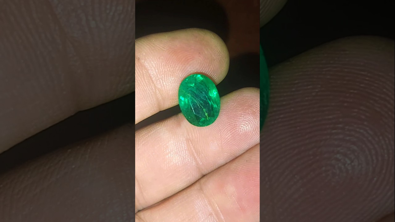 Oval Cut Emerald 