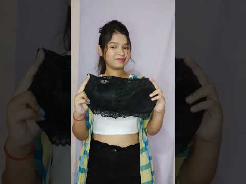 Meesho tube Comfy Bra Under 138 #meesho #fashion #tryon #flipkart #shortsvideo