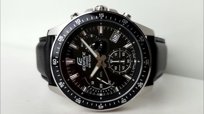 Casio EFV-540L-1AVUEF watch video - YouTube