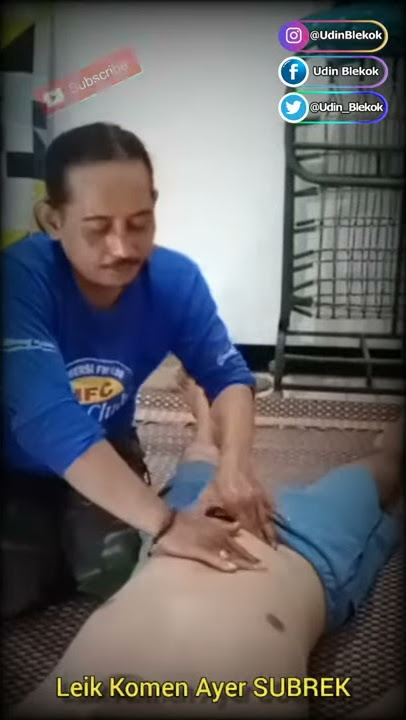 Pijat Perut Sendawa II Masuk Angin #short