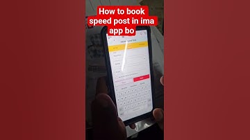 HOW TO BOOK SPEED POST REG IN BRANCH OFFICE IN IMA APP IT 2.0 #indiapost
