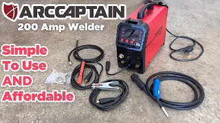 ARC CAPTAIN Mig 200 Welder Review & Test