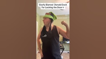 goofy locked the door on Mickey and blamed it on Donald @TalonY2K