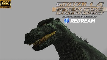 ReDream 1.5.0-1044 | Godzilla Generations Maximum Impact 4K UHD | Dreamcast Emulator PC Gameplay