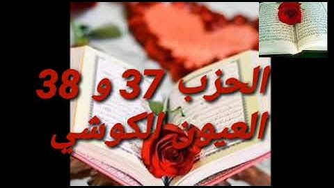 تلاوة مباركة للشيخ العيون الكوشي الحزب 37 و 38