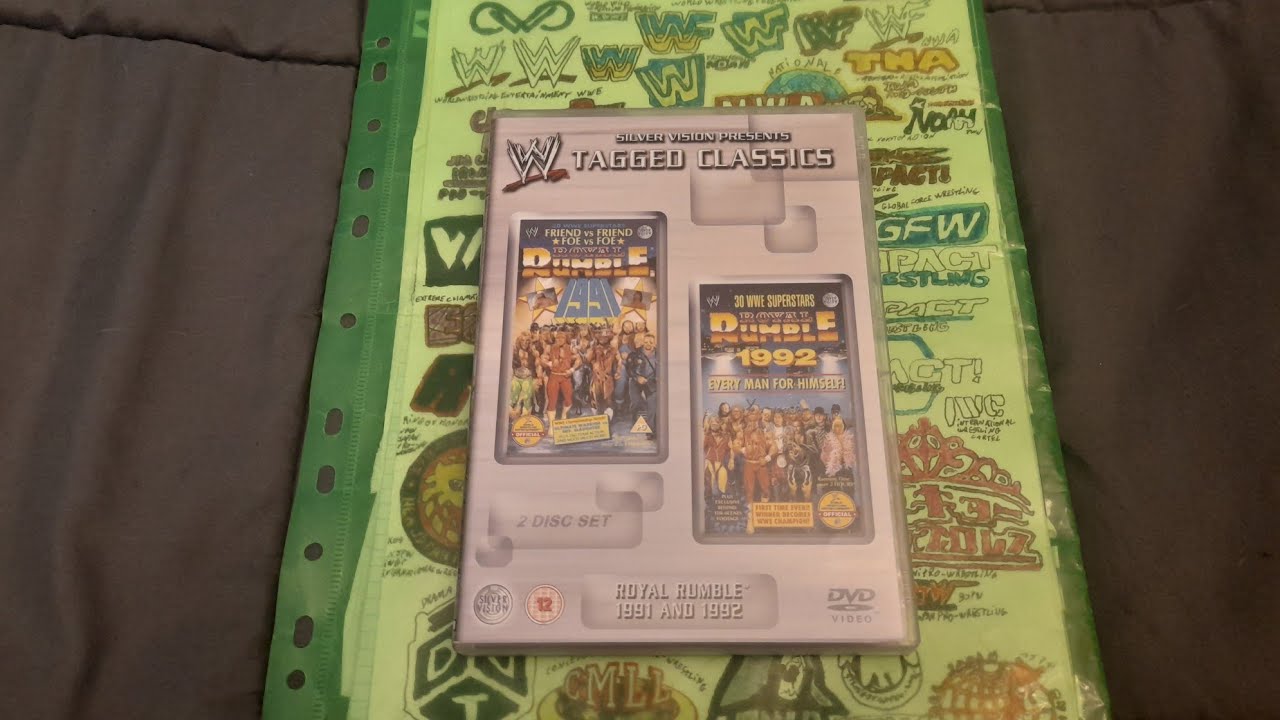 Ma Review Sur Une Pochette De Dvd De Catch Sur Wwe Tagged Classics Royal Rumble Et